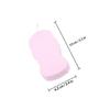 LRXIYODE 3pcs Bathing Sponges Pink Supple Shower Sponge Exfoliating Scrubber Soft Body Cleaning for Bath Supplies view 2