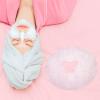 MAGICLULU Disposable Face Pillow Covers with Face Hole, 100pcs Pink Thickened Massage Headrest Sheets for Beauty Salon and Spa Use view 4