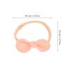 POPETPOP 10 Pcs Nylon Headbands Elastic Traceless Flax Fabric Hair Bands for Hair Accessories view 2