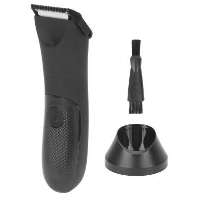 EIMSOAH Body Hair Shaver for Men, Ergonomic Handle Electric Shaver, Stainless Steel ABS Material for Groin Armpit Chest Hair Trimming