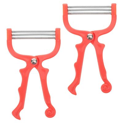 Abaodam 2pcs Facial Spring Epilator for Women Manual Facial Hair Remover Coil Tool for Face Upper Lip Chin Cheeks