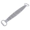Silicone Back Scrubber Long Strip Exfoliating Shower Towel with Rings view 1