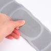 Silicone Back Scrubber Long Strip Exfoliating Shower Towel with Rings view 4