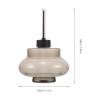 DINHEAROM Salon Steamer Water Cup Replacement Plastic 20.00x13.00x13.00cm view 2