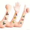 20Pcs Super Mario Temporary Tattoos for Kids, Birthday Party Favors, Cute Cartoon Game Decoration Sticker Gifts for Teen Girl Boys Home Activity Class Prizes Carnival Christmas Rewards view 1