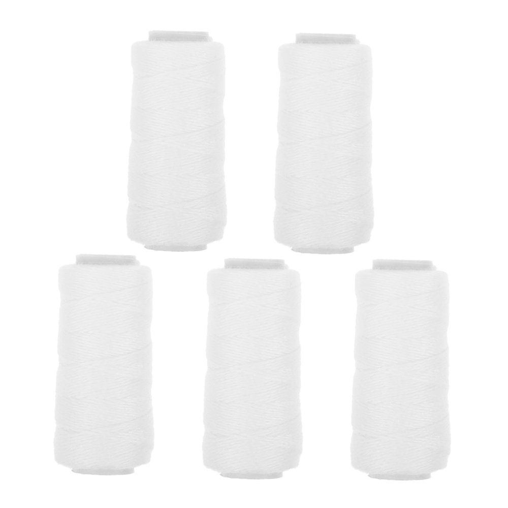 KALLORY 5 Rolls Facial Hair Removal Thread for Epilator Threading Thread for Face and Eyebrow Hair Trimmer
