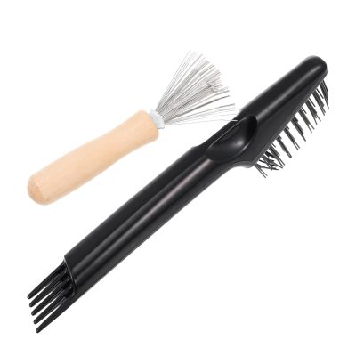 2Pcs Comb Hair Remover Tool, Brush Cleaning Accessories for Salon