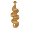 Body Wave Human Hair Bundles 34 Inch Color #27 Honey Blonde Virgin 1 Bundle Golden Blonde Body Wave Bundles Human Hair Extensions 100G view 4
