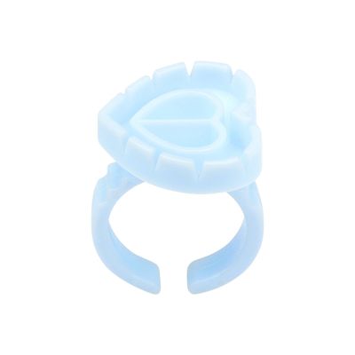 100PCS Disposable Flower Shaped Cups Pigment Holder Supplies Tools for Makeup Artists and Beauty Enthusiasts Rings Cup