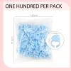 100PCS Disposable Flower Shaped Cups Pigment Holder Supplies Tools for Makeup Artists and Beauty Enthusiasts Rings Cup view 3