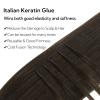 Twigoal 16 Inch Dark Brown I Tip Human Hair Extensions - Pre-Bonded Hot Fusion Keratin Straight Premium Quality view 3