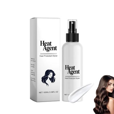Revivix Heat Protection Styling Spray with Ginger & Keratin,Nourishing Formula Helps Resist Heat Damage to Hair, Reduces Static & Adds SilkinessClear 100ml / 3.38 fl oz (1pcs)