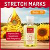 Stretch Mark Oil for Pregnancy Massages Body & Reduces Scar Appearance, Removes Stretch Mark Prevention, Prenatal & Postnatal Tummy Skin Care, Firming Skin Elasticity for Maternity, 2.03oz(1Pack) view 2