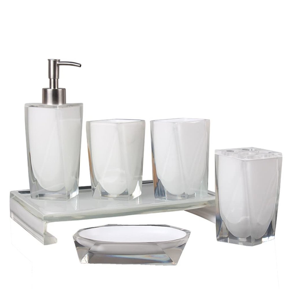 DUYHBAWRS Toothbrushing Cup Mouthwash Cup Set Bathroom Set European Bathroom Bathroom Washing Set