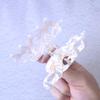 Funny Octopus Hair Clips,Cute Fish Hair Clip,Acrylic Sea Animal Claw Clips for Women,White view 3