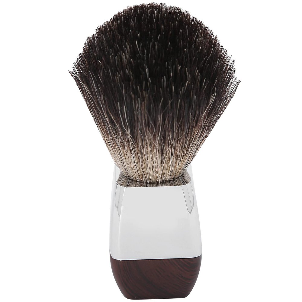Professional Men Shaving Brush Travel Portable Shaving Brush with Stainless Steel Handle