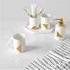 DUYHBAWRS Set Ceramic Tooth Cup Tooth Set Bathroom Supplies Decoration Bone China Bathroom Toilet Wash view 2