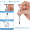 2PC Piercing Ball Grabber Tool for Changing Jewelry Stianless Steel Piercing Kit Anti Slip 4-Claw Pick Up Tool & Ball Holder for Body Jewelry view 4
