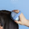 CDGTHYU Handheld Silicone Scalp Shampoo Massage Brush Shower Hair Massager Cleaning Bath Comb(E) view 4