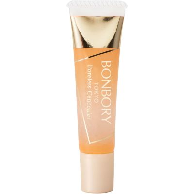 BONBORY - Poreless Concealer - Silky Even Tone - Pore-Flattening Beautiful Finish - Red Pearl Particles for Complexion - Moisturizing - Clear - 0.71oz
