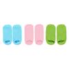 FUOYLOO Moisturizing Spa Socks 3 Pairs Non-Slip Cotton Blend Foot Care Socks for Dry Cracked Heels Household Foot Care and Beauty Salon Use view 1