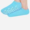 FUOYLOO Moisturizing Spa Socks 3 Pairs Non-Slip Cotton Blend Foot Care Socks for Dry Cracked Heels Household Foot Care and Beauty Salon Use view 3