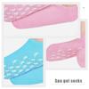 FUOYLOO Moisturizing Spa Socks 3 Pairs Non-Slip Cotton Blend Foot Care Socks for Dry Cracked Heels Household Foot Care and Beauty Salon Use view 4