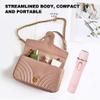 Miriam Song 4 in 1 Electric Hair Shaver Epilator Portable USB Rechargeable Eyebrow Nose Hair Trimmer Facial Body Groomer for Women Men Pink ABS Cosmetic Travel Size view 2