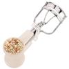 IMIKEYA Shiny Rhinestone Eyelash Curler with Gold Finish, Mini Lash Curler for Travel, Comfortable No-Pinch Design, Includes Replacement Pads, Suitable for Eye Shapes and Lash Lift Styling view 1