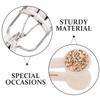 IMIKEYA Shiny Rhinestone Eyelash Curler with Gold Finish, Mini Lash Curler for Travel, Comfortable No-Pinch Design, Includes Replacement Pads, Suitable for Eye Shapes and Lash Lift Styling view 3