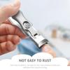 Convenient Toenail Clipper Stainless Steel Anti Splash Large Opening view 4