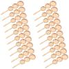 OSOLADY 20pcs Blank Cabochon Hair Clip - DIY Hair Bobby Pins with Round Tray Base - Handmade Hairpin Metal Cabochon Base Accessories for Hairstyling Art Projects view 1
