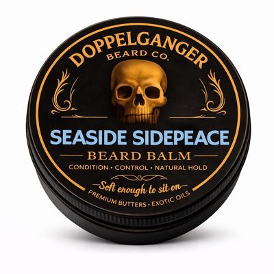 Beard Balm for Men - Softens Coarse Beards, Non-Greasy Finish - 2 oz