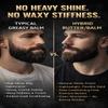 Beard Balm for Men - Softens Coarse Beards, Non-Greasy Finish - 2 oz view 4