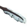 ibasenice Wooden Hair Sticks Feathered Hairpin Chinese Traditional Hair Chopsticks Handmade Accessories for Women Daily Commute Chignon Styling view 3