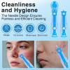 Xiuouix 60PCS Pimple Popper Kit with 72 Acne Patches, Disposable Blemish Tool for Whitehead, Blackhead, Pimple Clearing, Ultra-Fine 0.3mm Tip for Home/Travel Use (Blue) view 3