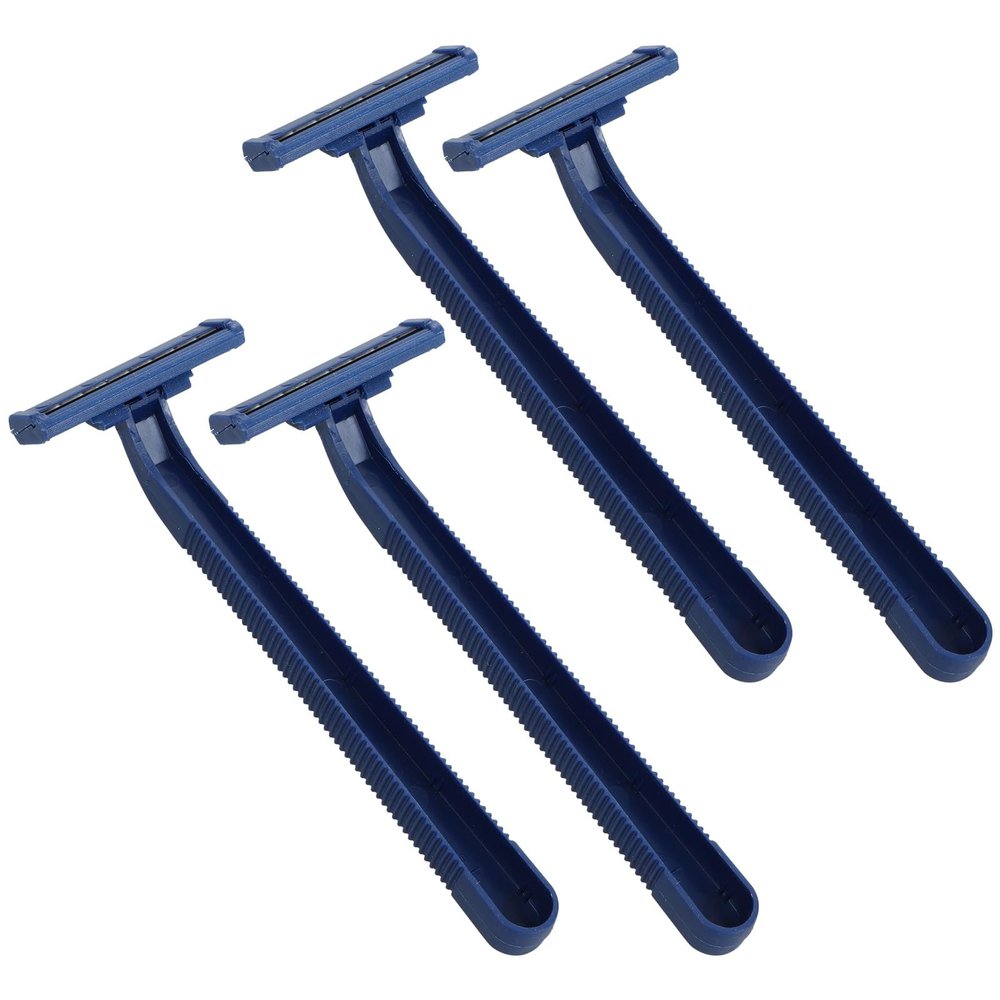 COOPHYA 24pcs Manual Razors for Men and Women, Dark Blue, Travel Size Hair Removal Shaving Tool for Face and Body