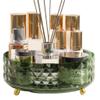 BIOMICE Display Box Makeup Organizer, 360 Rotating Perfume Skincare Lotion Spinning Cosmetics Storage Cosmetic Storage(Green) view 1