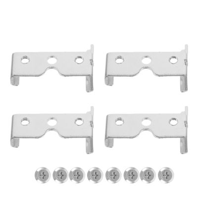 OSOLADY 4 Sets Hair Trimmer Replacement Blade Bracket, Silver Clipper Blade Holder for Barber Tools Repair Accessories Compatible for Wahl Home Salon