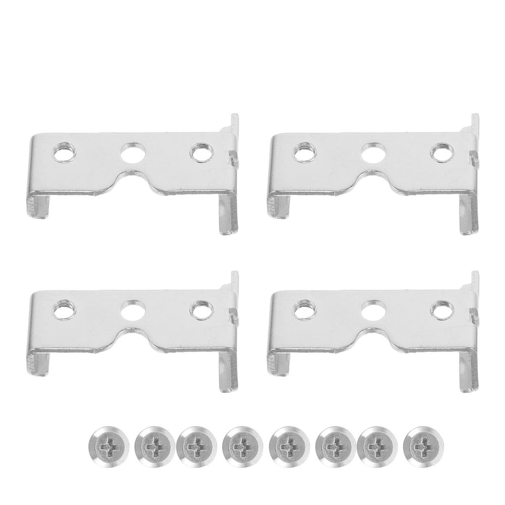 OSOLADY 4 Sets Hair Trimmer Replacement Blade Bracket, Silver Clipper Blade Holder for Barber Tools Repair Accessories Compatible for Wahl Home Salon