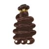 Chocolate Brown #4 Body Wave Bundles Dark Brown Bundle 16 18 20 Inch 3 Bundles 300g Unprocessed Brazilian Virgin Hair Double Weft Remy Hair Extensions Soft and Silky view 3
