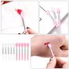 Cabilock 10pcs Disposable Silicone Mini Lipstick Applicator Brushes Portable Soft Head Lip Makeup Tools for Travel and Daily Use view 3