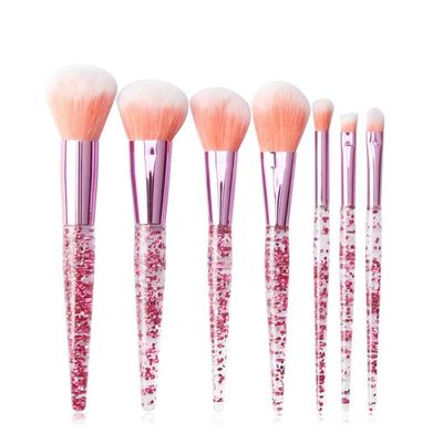 Transparent Makeup Brushes Tool Set Cosmetic Eye Shadow Foundation Blush Blending Beauty Make Up Brush
