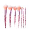 Transparent Makeup Brushes Tool Set Cosmetic Eye Shadow Foundation Blush Blending Beauty Make Up Brush view 1