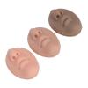 3pcs Silicone Nose Mouth Model, Professional Piercing Practice Kit, Realistic Human Nose with Mouth for Nasal Ring Stud Training, Reusable Soft Flexible Simulation Model for view 3