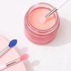 Abaodam 24pcs Portable Silicone Lipstick Brush and Lip Mask Applicator Set, Pink and Translucent Mini Lip Gloss Applicator Brushes for Womens Makeup Use view 4