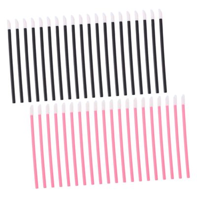 UKCOCO 400pcs Disposable Lip Brush Applicators Kit with Soft Lipstick and Lip Balm Applicators Travel-friendly Makeup Brushes for Gloss and Eye Makeup