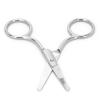 NinthAvenue Basics Nose Hair Scissors Stainless Steel Round Tip Design for Eyebrows Beard Moustache, Safe Trim, for Men Women (MJ-WB090) view 2
