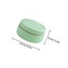 2Pcs Ceramic Mini Ointment Pot, 25ml Portable Lip Balm Jar view 2