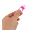 jojofuny 100pcs Pink Nail Cleaning Brushes Hard Bristle Scrubbing Nail Brush for Fingernail Manicure Cleaning Tools for Women and Men view 4